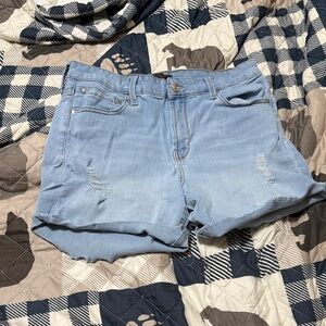 RACHEL Rachel Roy Light Blue Jean Shorts